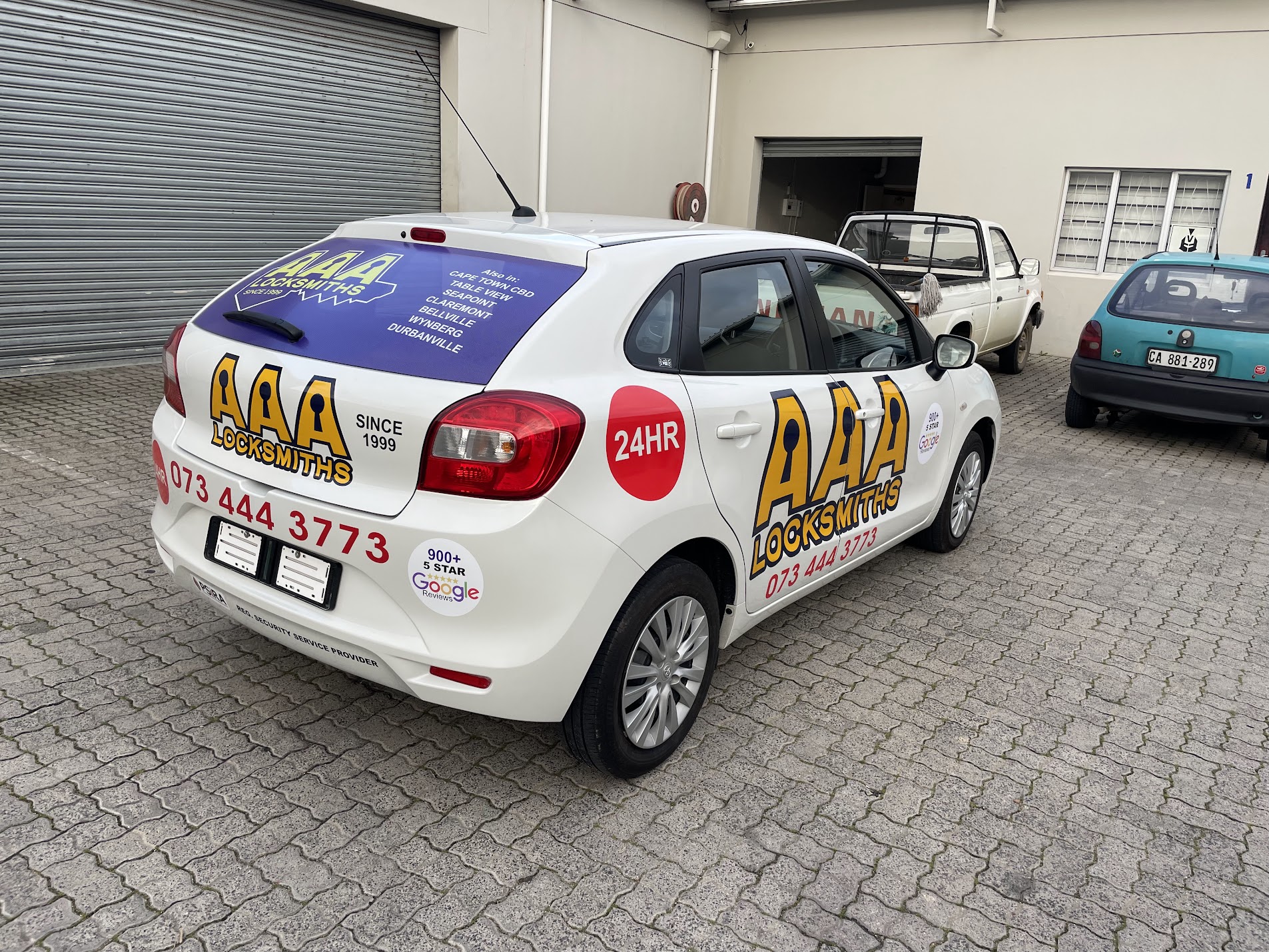 AAA Locksmiths technician servicing a lock in Cape Town